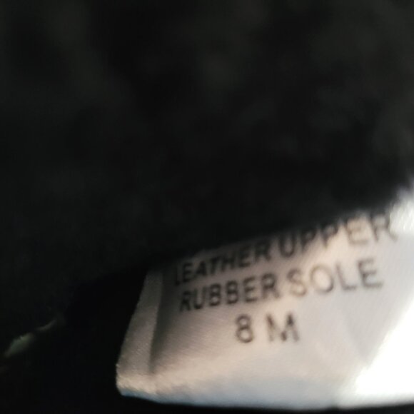 Michael Kors Boots. Leather Upper. Genuine Fur Lining. Wedge. Black. 7.5 - 8M. - Picture 7 of 13